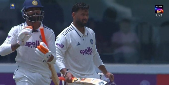 Pant’s Fiery 66 Sets Sri Lanka 372 to Win as India Collapse for 193 in Second Innings