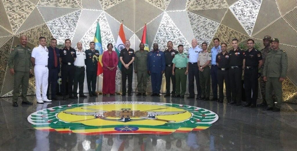 Indian National Defence College Delegation Visits Ethiopia To Deepen Strategic Ties.