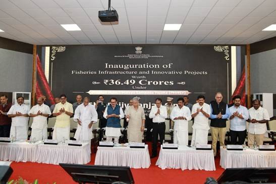 Rajiv Ranjan Singh Launches ₹36.49-Crore Fisheries Projects