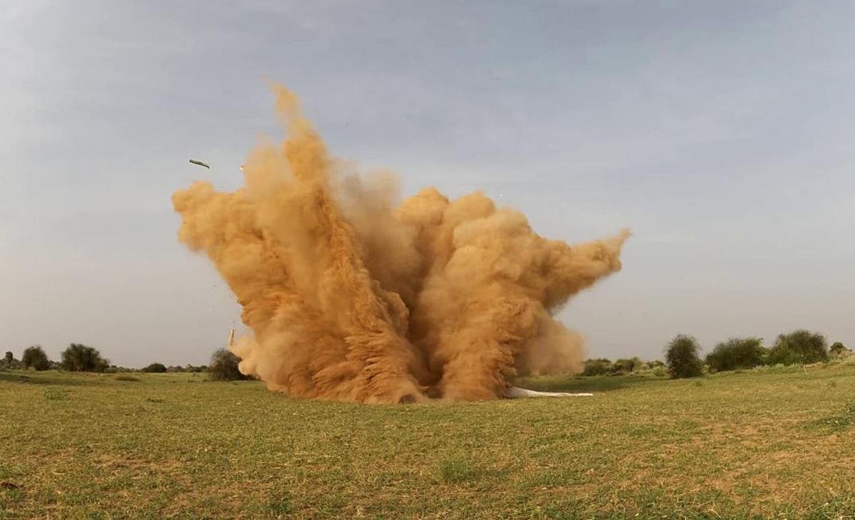 IAF Conducts Successful Drop Test of Indigenous Khagantak-243 Glide Bomb