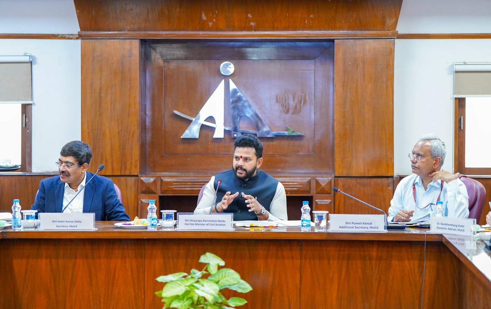 Civil Aviation Minister Ram Mohan Naidu chairs High Level Committee on Aircraft Leasing and Financing