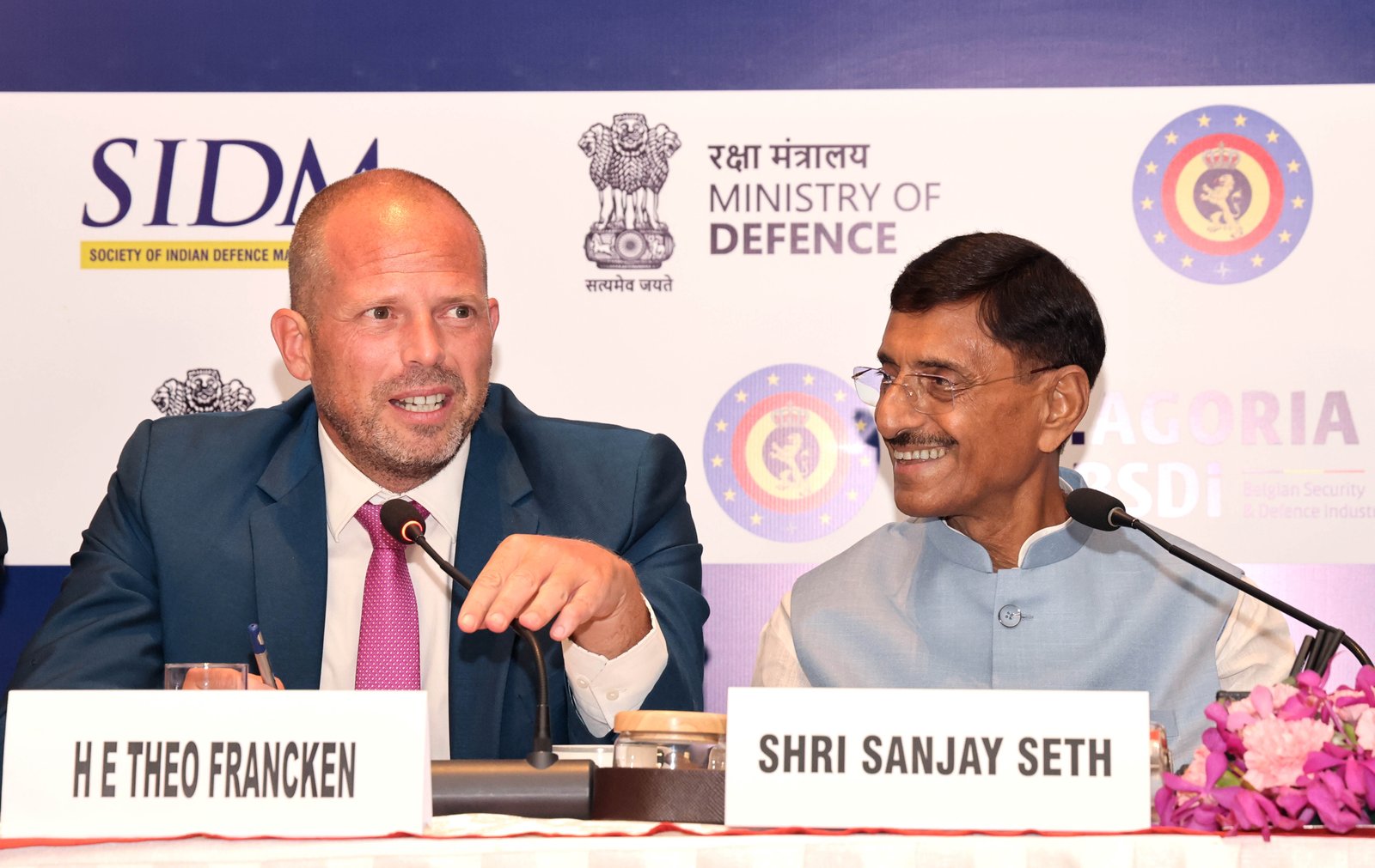 India and Belgium call for deeper defence industrial collaboration to build stronger militaries through co-development & co-production