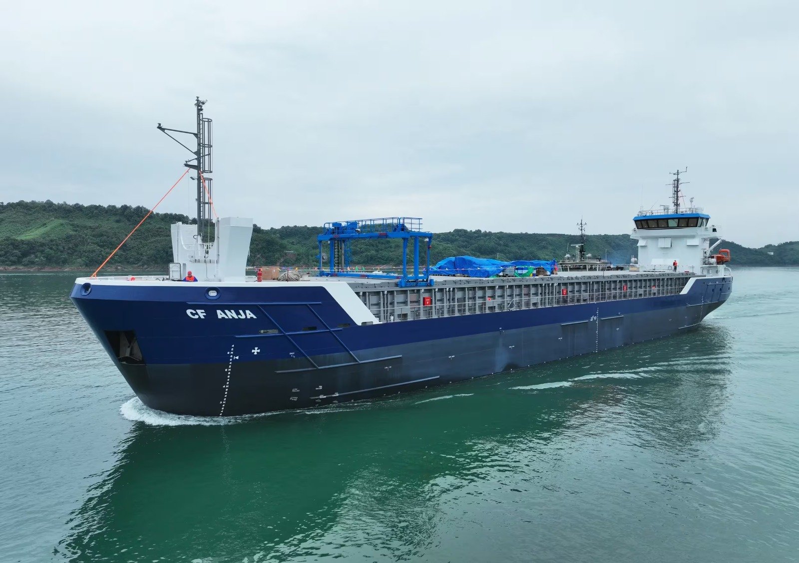 Damen Shipyard’s Group Unveils Container Feeder (CFe) 1100.