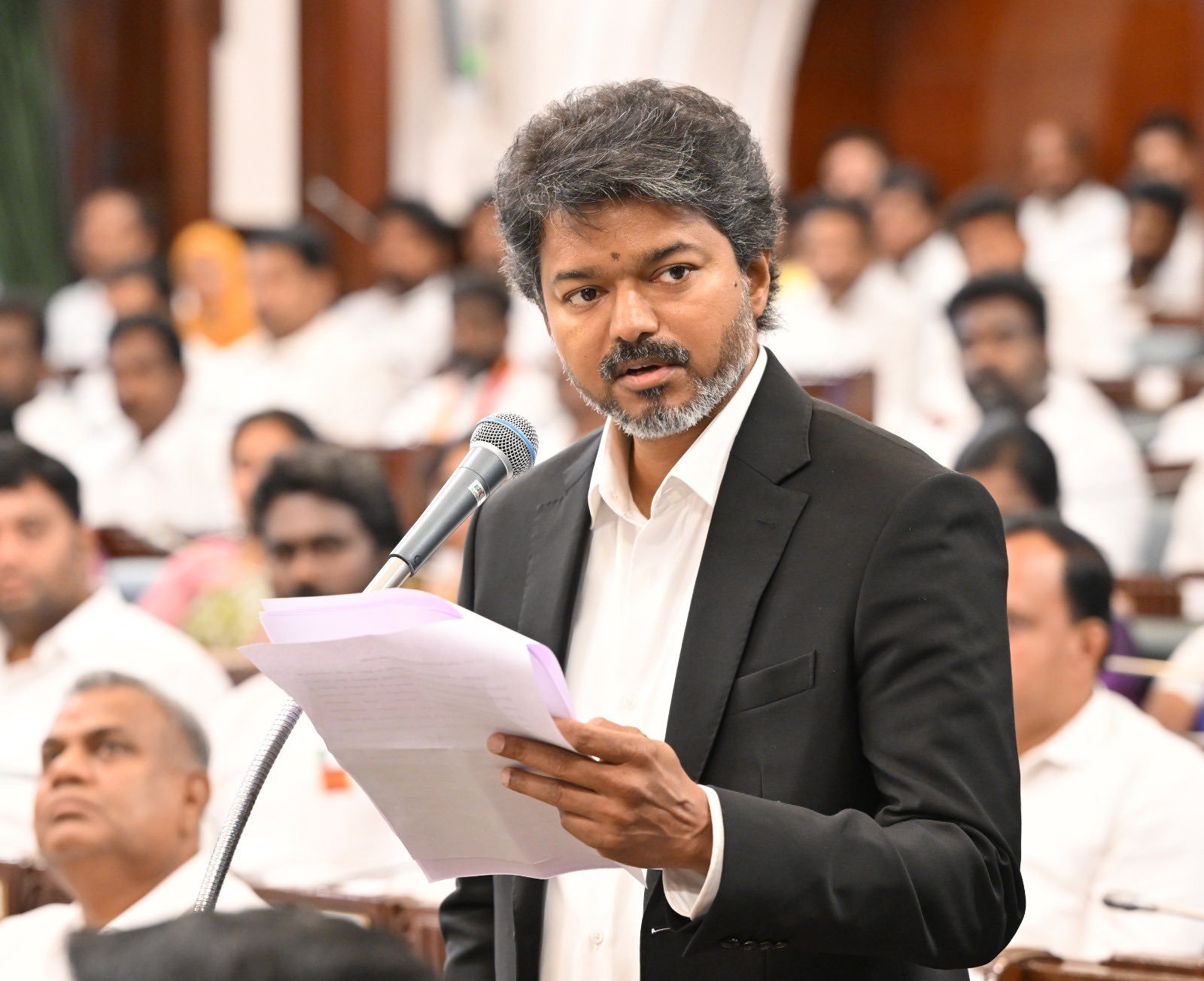 Tamil Nadu CM Vijay Launches Attack on DMK, Alleges Corruption During Its Tenure