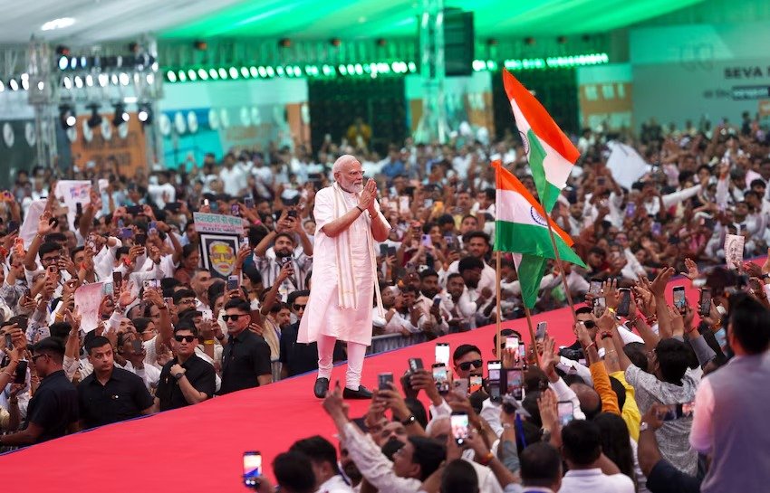 PM Modi Receives Enthusiastic Welcome in Vadodara as Projects Worth Over Rs 35,000 Crore Unveiled