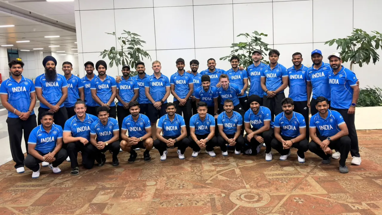 Harmanpreet Singh-Led Indian Hockey Team Leaves for Asian Games 2026 Title Defence