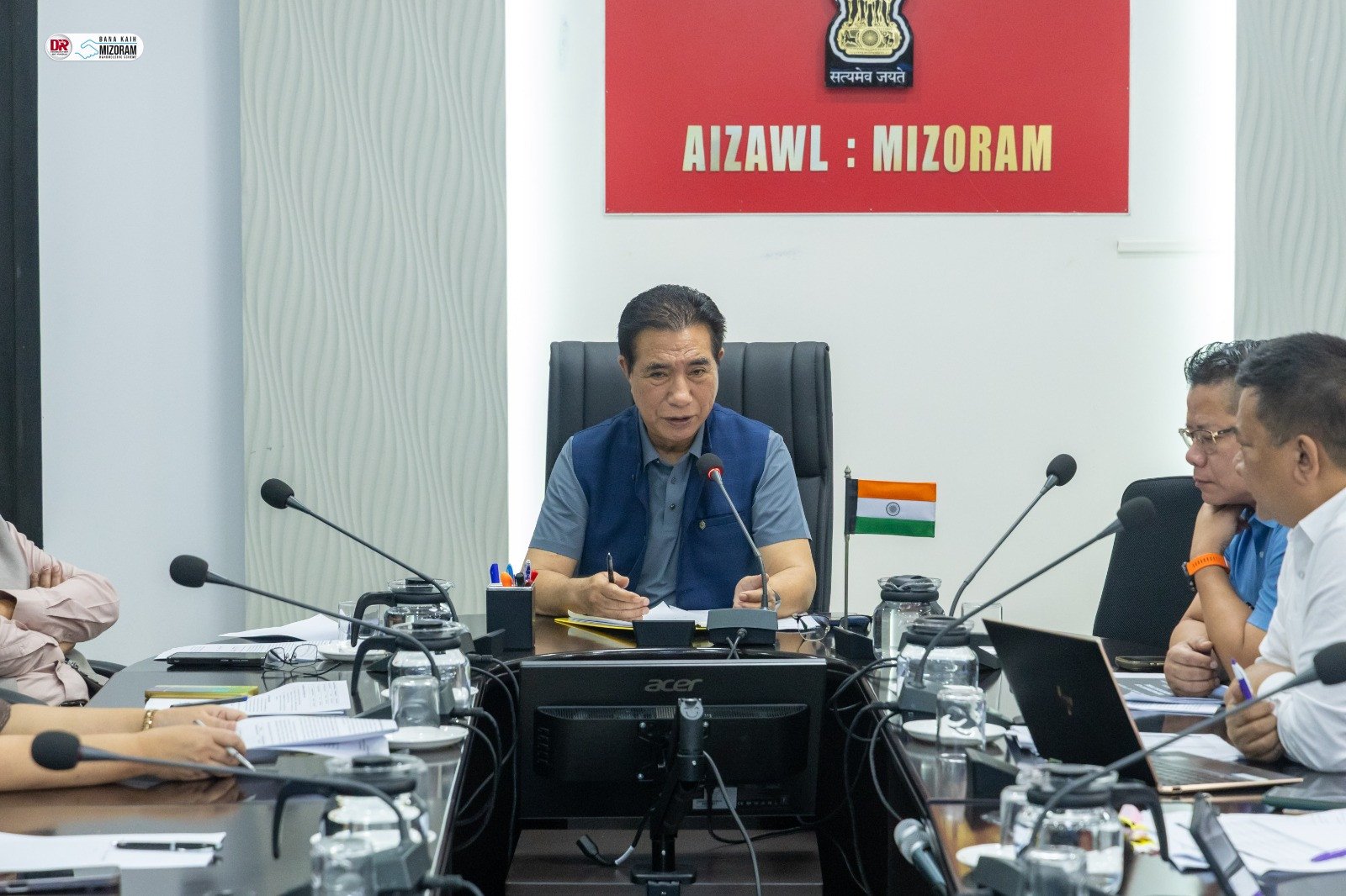 Chief Minister Lalduhoma Reviews Strengthening of Irrigation and Water Resources Department