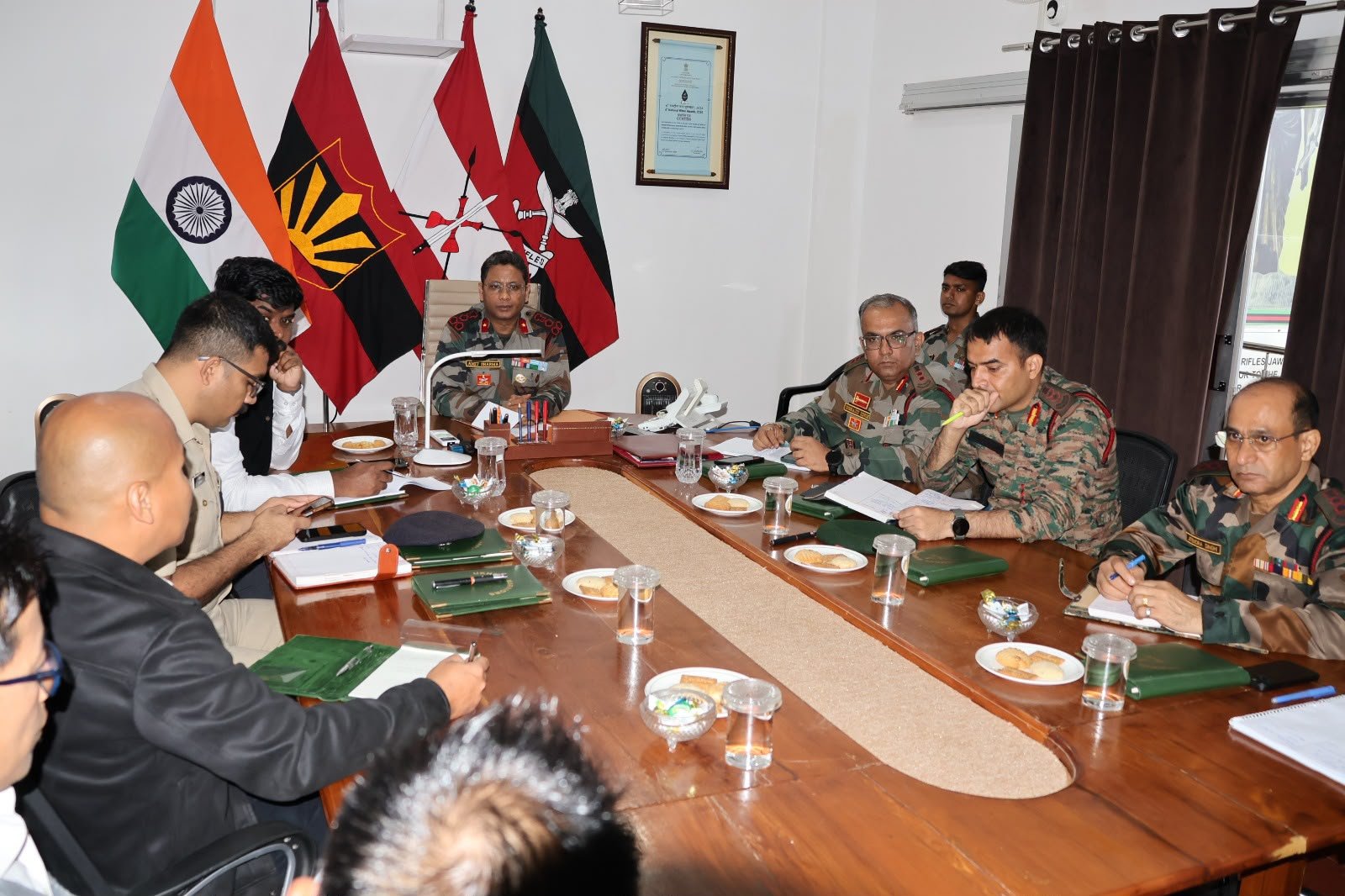 Assam Rifles Strengthens Inter-Agency Coordination in Manipur’s Ukhrul, Kamjong