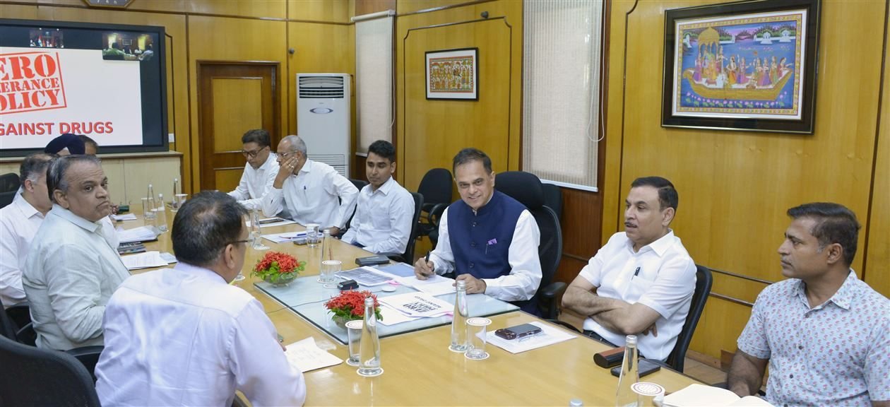Rajasthan to prepare ‘Narcotics Control Vision 2026-29’ for prevention of drug abuse and trafficking Chief Secretary Shri V. Srinivas reviews preparations