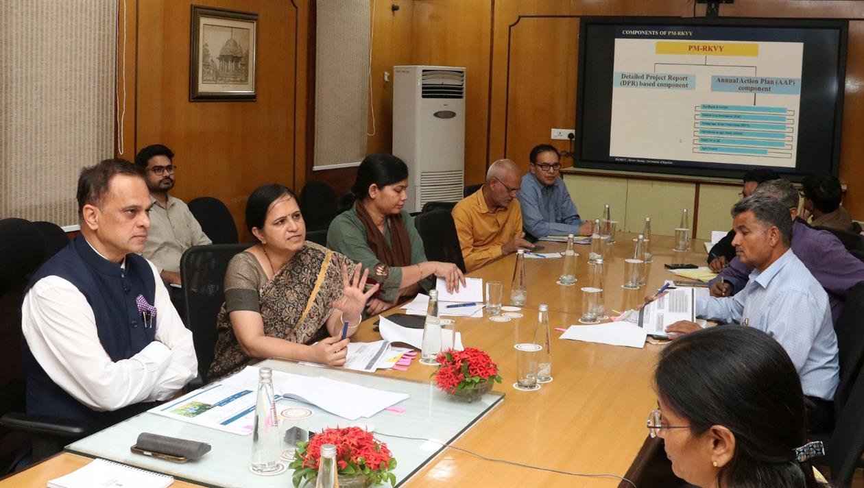 Chief Secretary reviews PM National Agriculture Development Scheme