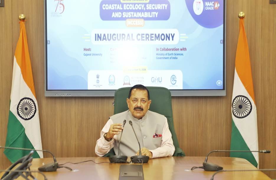 India’s Coastline Must be Viewed as an Integrated Space of Ecology, Security, Economy, Technology and Human Development: Dr. Jitendra Singh