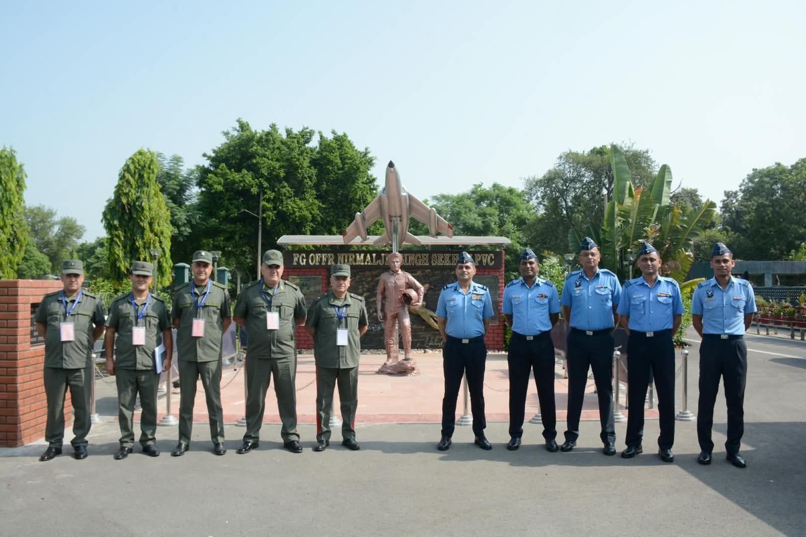 Armenian Military Delegation Visits IAF Station, Strengthening India-Armenia Defence Ties