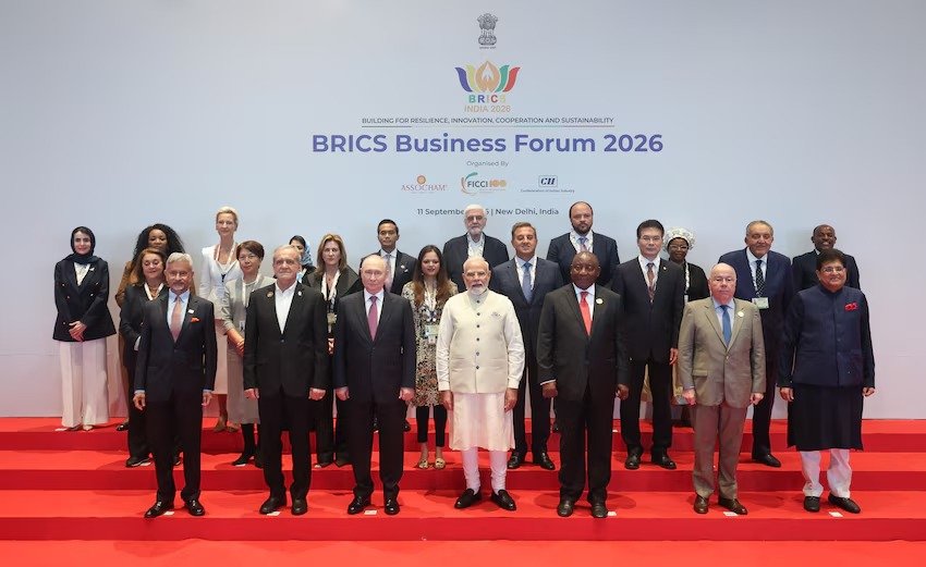 PM Modi Addresses BRICS Business Forum 2026, Calls for Greater Trade, Innovation and Investment Cooperation