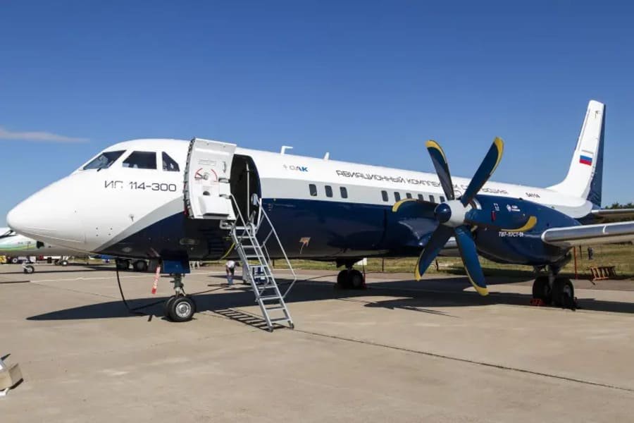Russia Signs Agreements for 105 Il-114-300 Aircraft with Three Indian Airlines