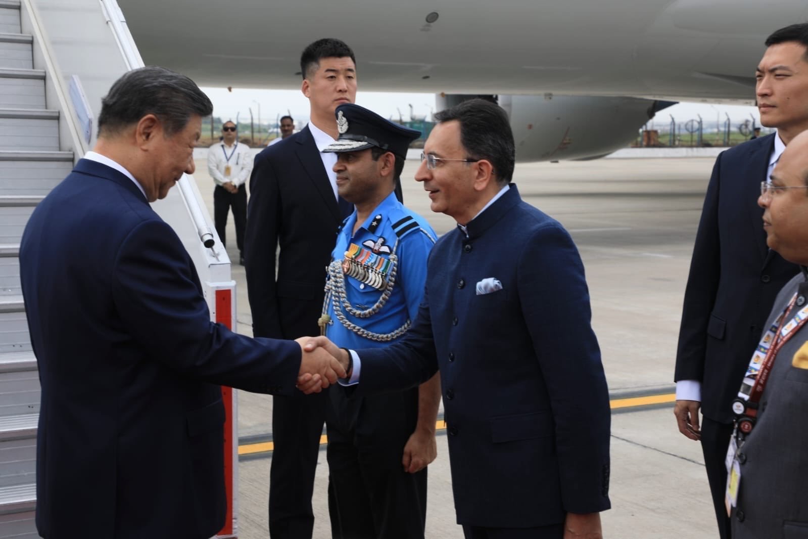 Xi Jinping Arrives in New Delhi for BRICS Summit, India-China Bilateral Meeting Expected