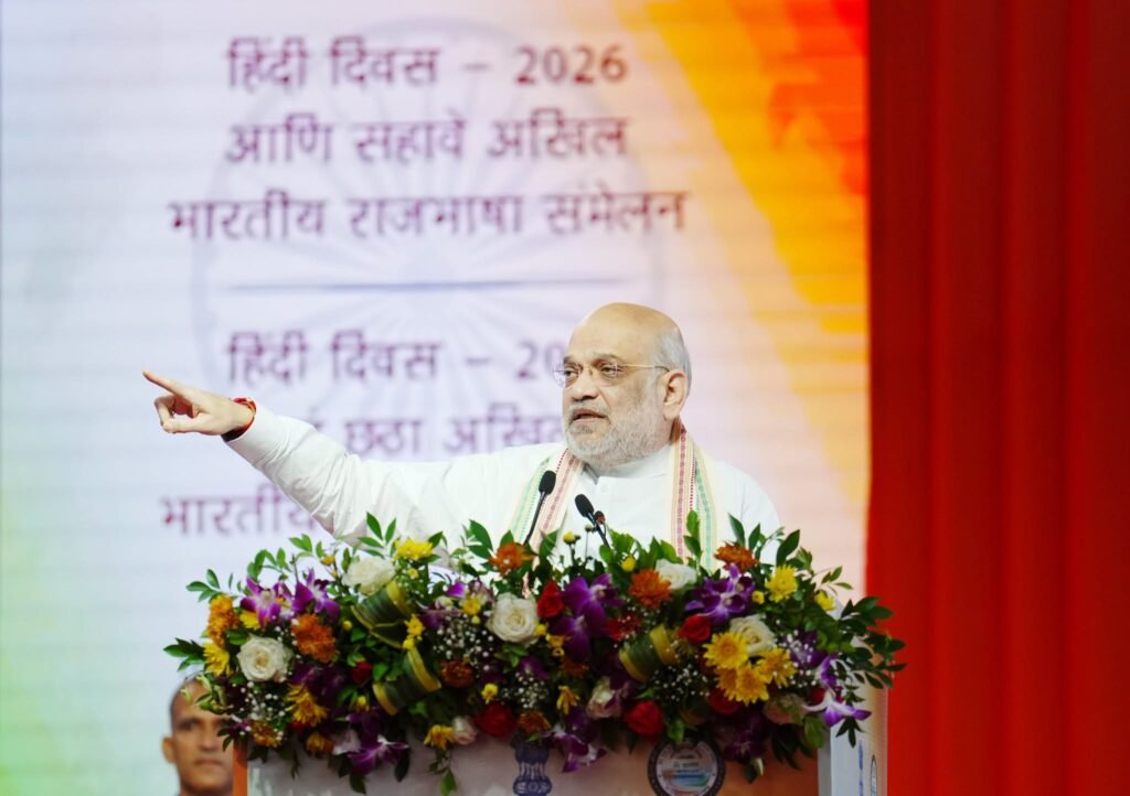Amit Shah Highlights Hindi’s Role in National Integration, Praises Maharashtra’s Linguistic Heritage
