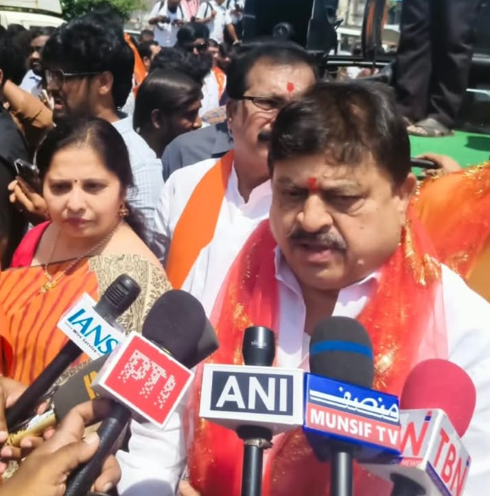 Telangana BJP Chief Condemns Karnataka Congress Leader’s Remarks on Umar Khalid