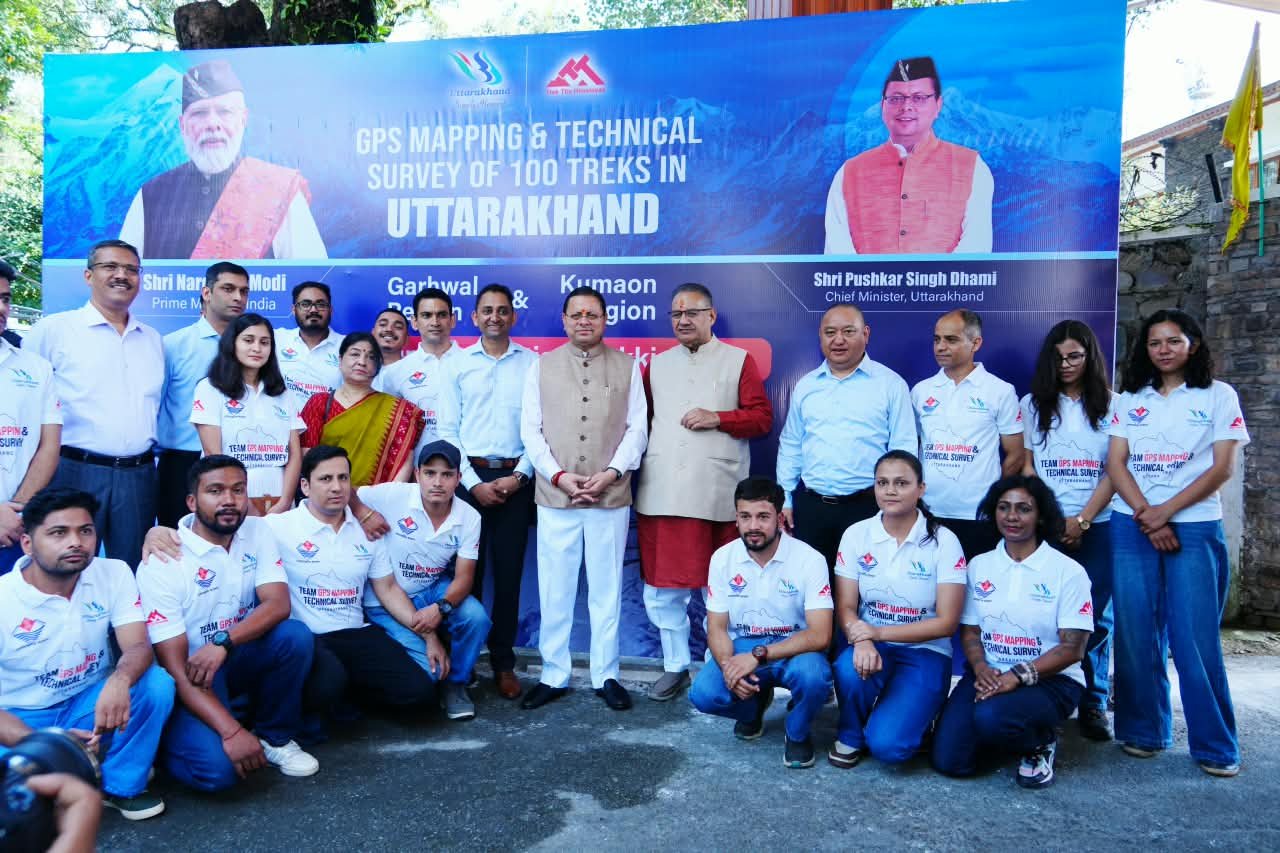 100 Major Trekking and Hiking Routes in Uttarakhand to Get GPS/GIS Mapping