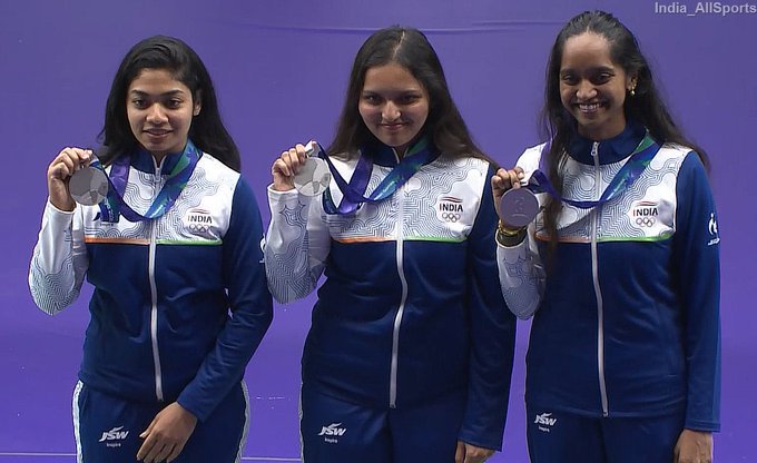 India Win First Asian Games 2026 Medal as Women’s 10m Air Rifle Team Takes Silver