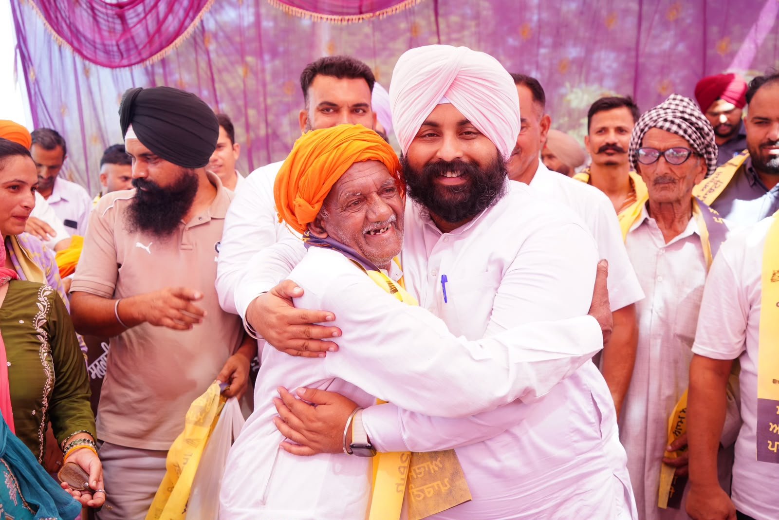 “Bhagwant Mann Zindabad” Slogan Echoes Again in Sri Anandpur Sahib