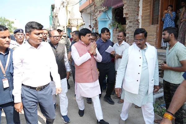CM Dr. Yadav Inspects Simhastha-2028 Development Works on Foot