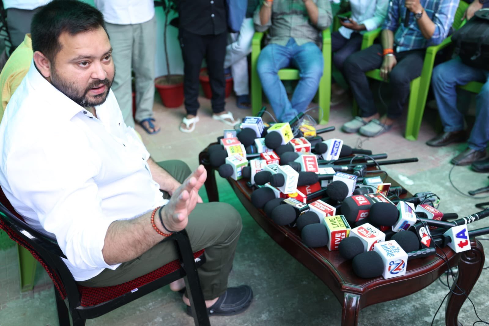 Tejashwi Yadav Demands Rs 15,000 Relief for Bihar Flood and Drought-Hit Families