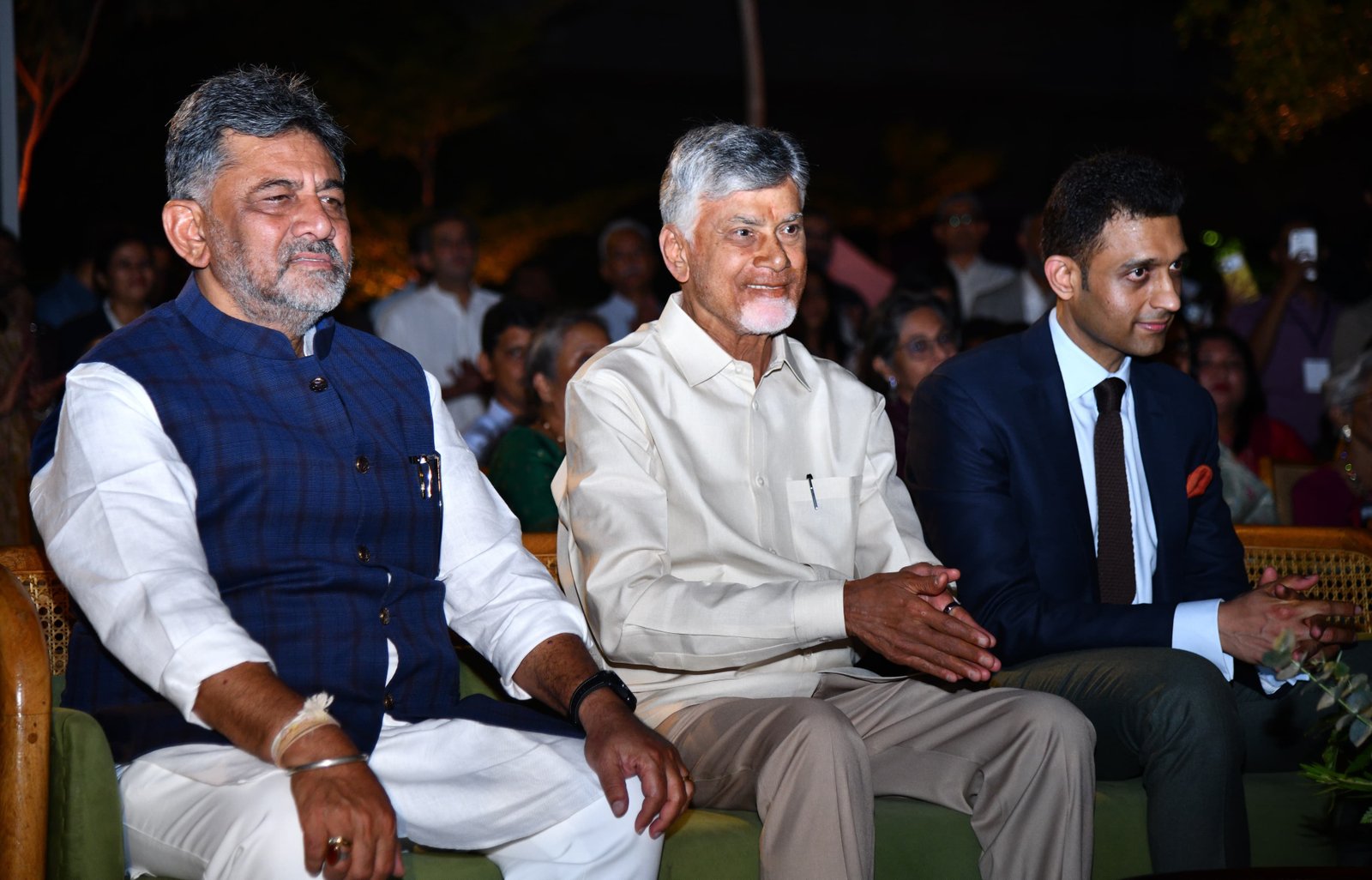 Naidu Calls for Green Growth as He Inaugurates Earth Center in Bengaluru