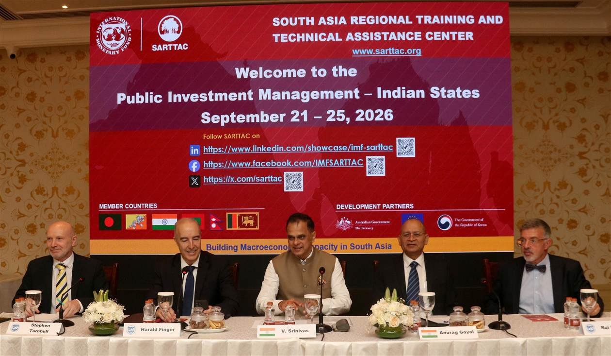 IMF-SARTTAC launches ‘Public Investment Management–Indian States’ training programme in Jaipur