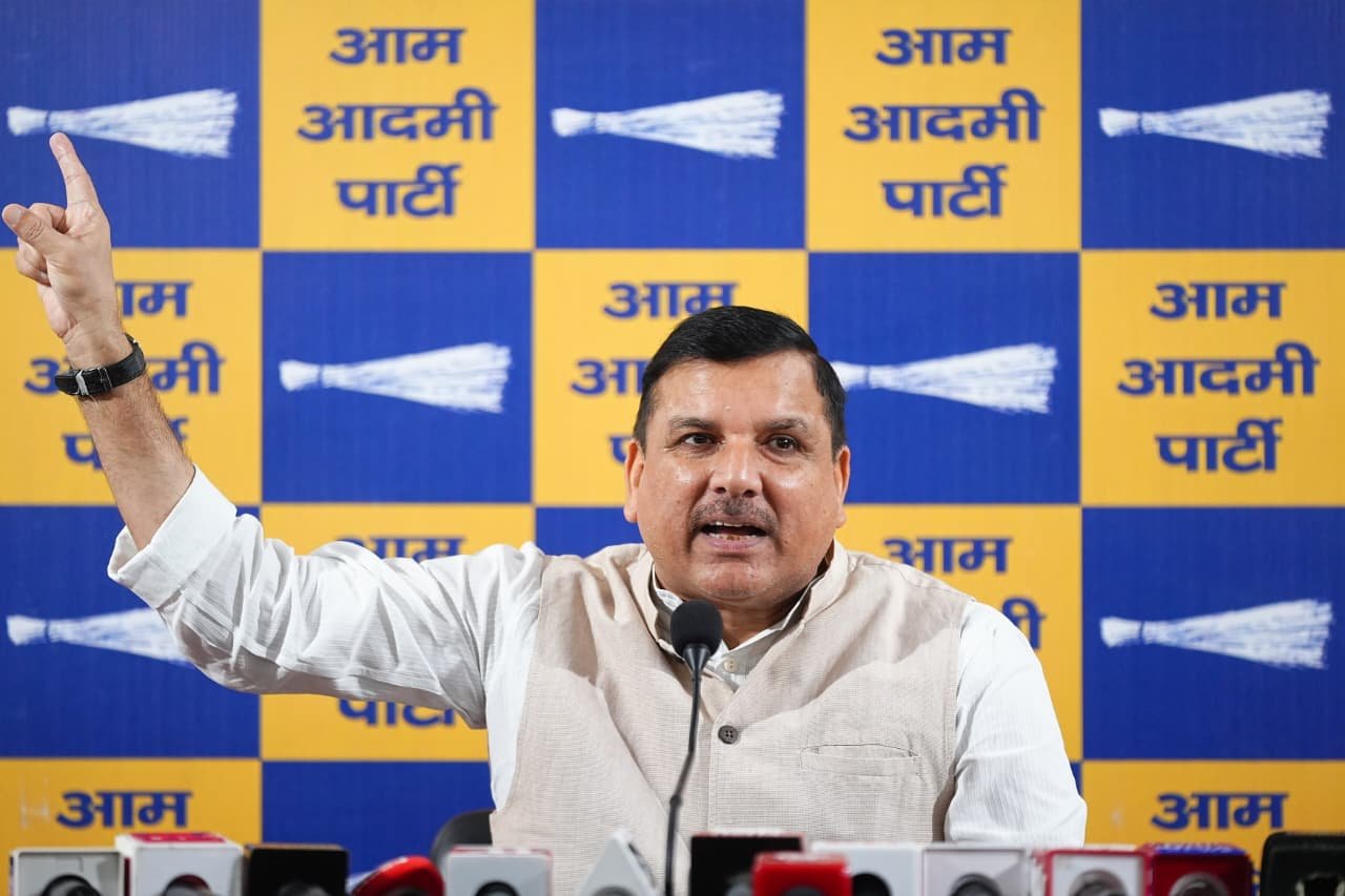 BJP Conspiracy to Defame Punjab Exposed, Drug Trafficker Jagga Called ‘Bhai’ by BJP: Sanjay Singh