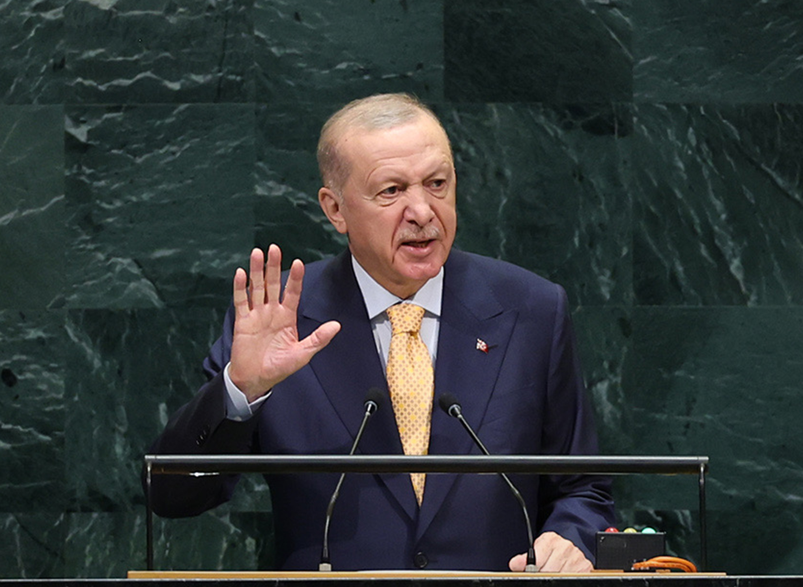 Erdogan Raises Kashmir Issue at UNGA, Calls for Dialogue Under UN Charter