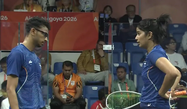 Joshna Chinappa, Velavan Senthilkumar Secure Squash Mixed Doubles Medal