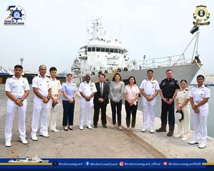 ICG to strengthen maritime cooperation through QUAD‑at‑Sea Ship Observer Mission