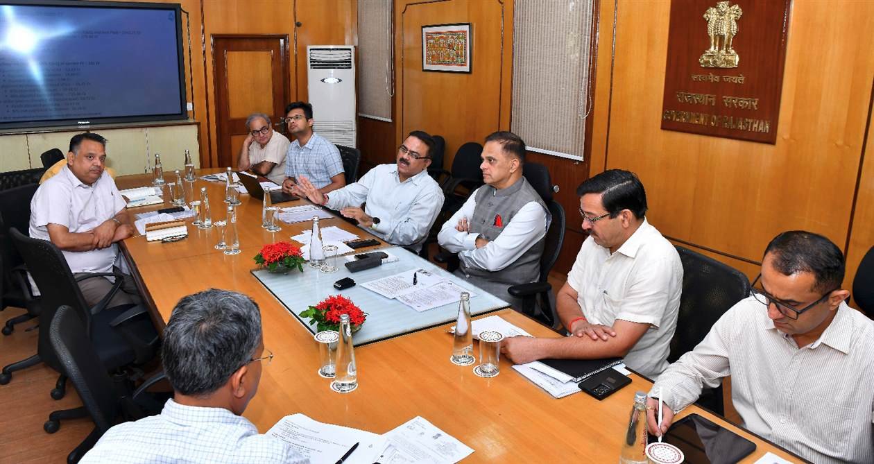 Rajasthan Chief Secretary Reviews Jal Jeevan Mission Progress, Directs Faster Completion of Pending Works
