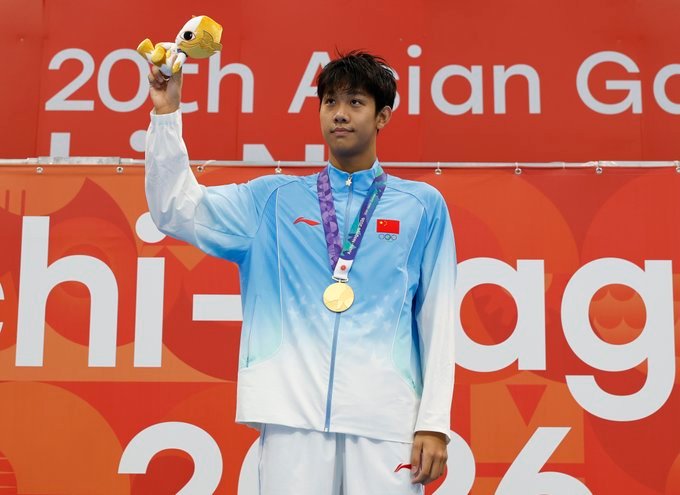 Zhang Zhanshuo Makes Asian Games History With Seven Gold Medals, Sets Sights on World Record