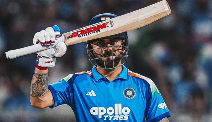 Virat Kohli Becomes Second Batter to Reach 15,000 ODI Runs