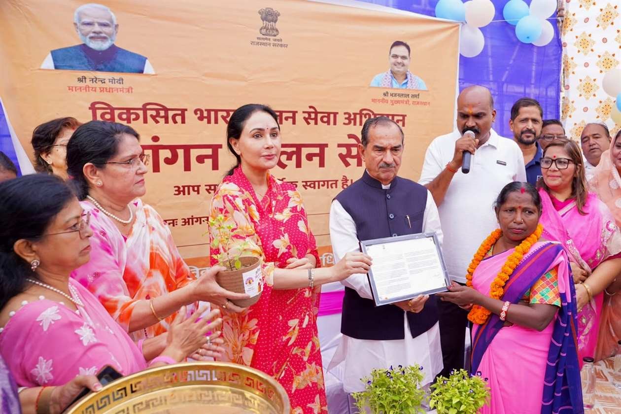 ‘Angan Milan Seva’ Becomes a Mass Celebration Across 63,000 Anganwadi Centres in Rajasthan