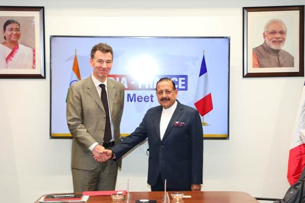 India-France Space Cooperation Enters New Phase with Focus on Human Spaceflight, Start-ups and New Space Ecosystem: Dr. Jitendra Singh