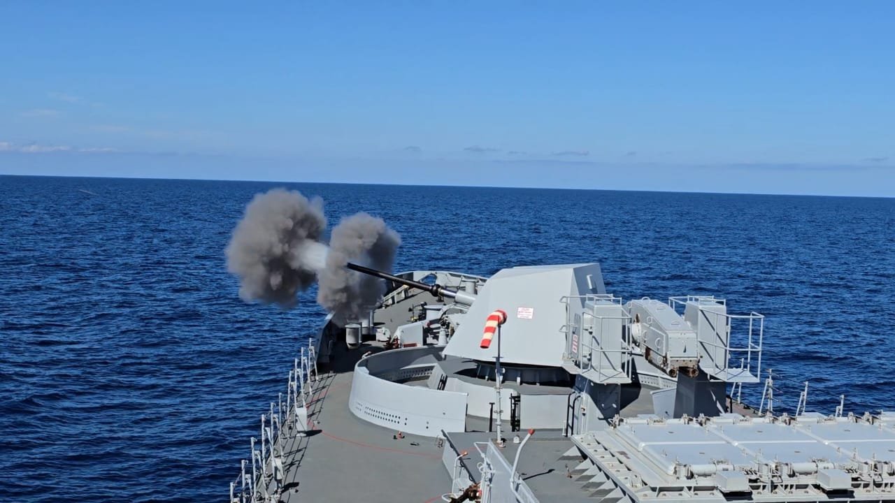 INS Trishul Participates In 24th Edition Of India–France Bilateral Maritime Exercise Varuna