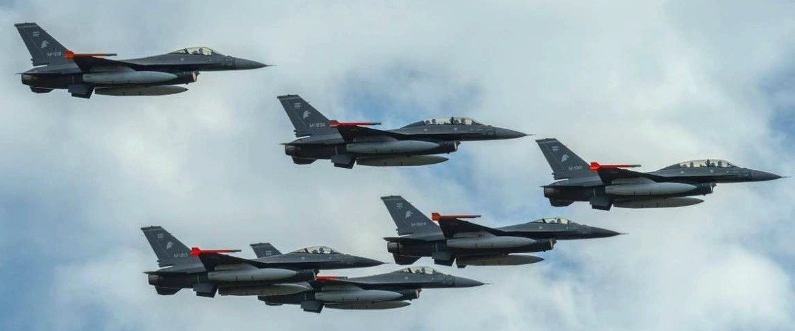Denmark Has Dispatched Second Tranche Of F-16 To Argentina.