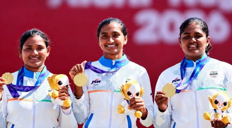 India’s Women’s Recurve Archers End South Korea’s 44-Year Asian Games Dominance