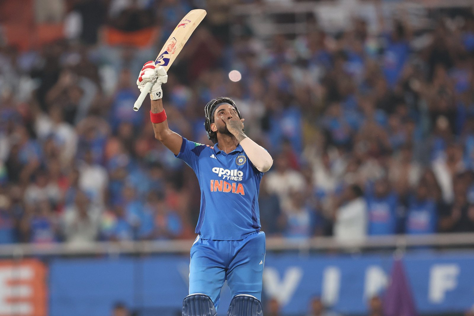 KL Rahul Slams Career-Best 129 as India Recover from Early Collapse to Post 351 Against West Indies