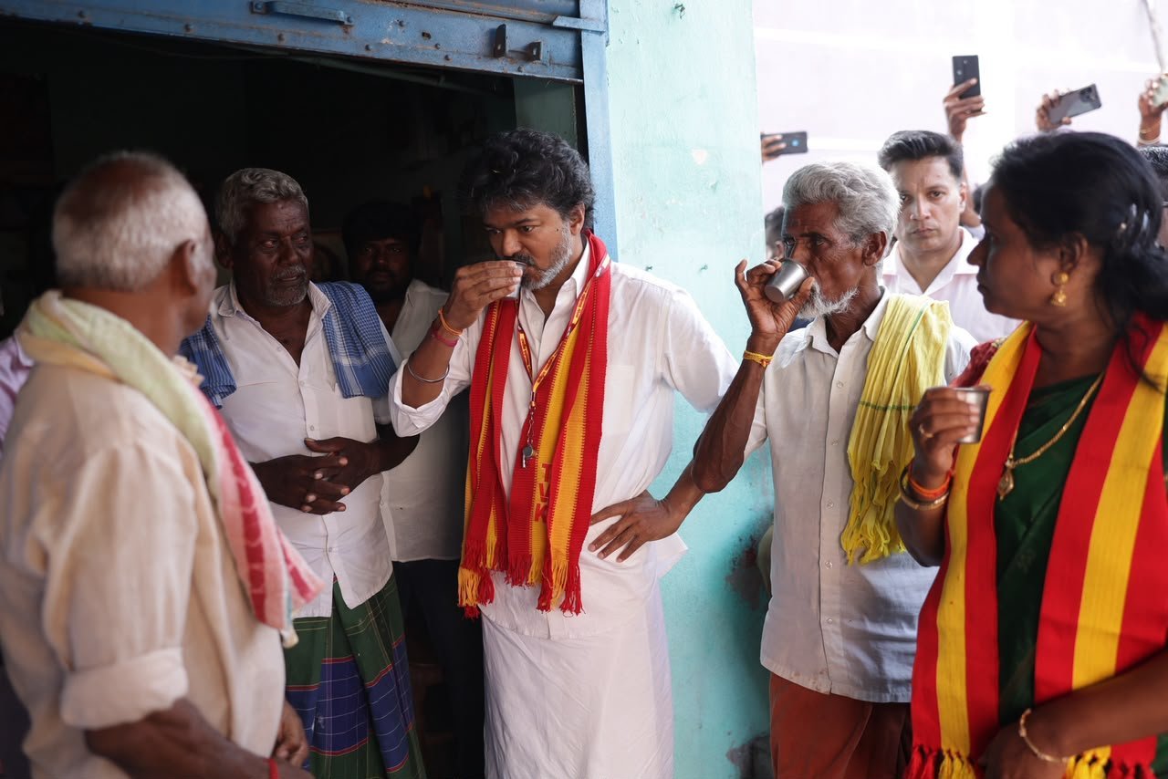 Tamil Nadu CM Vijay to Hold 40-km Roadshow in Dharapuram Ahead of Assembly Bypoll