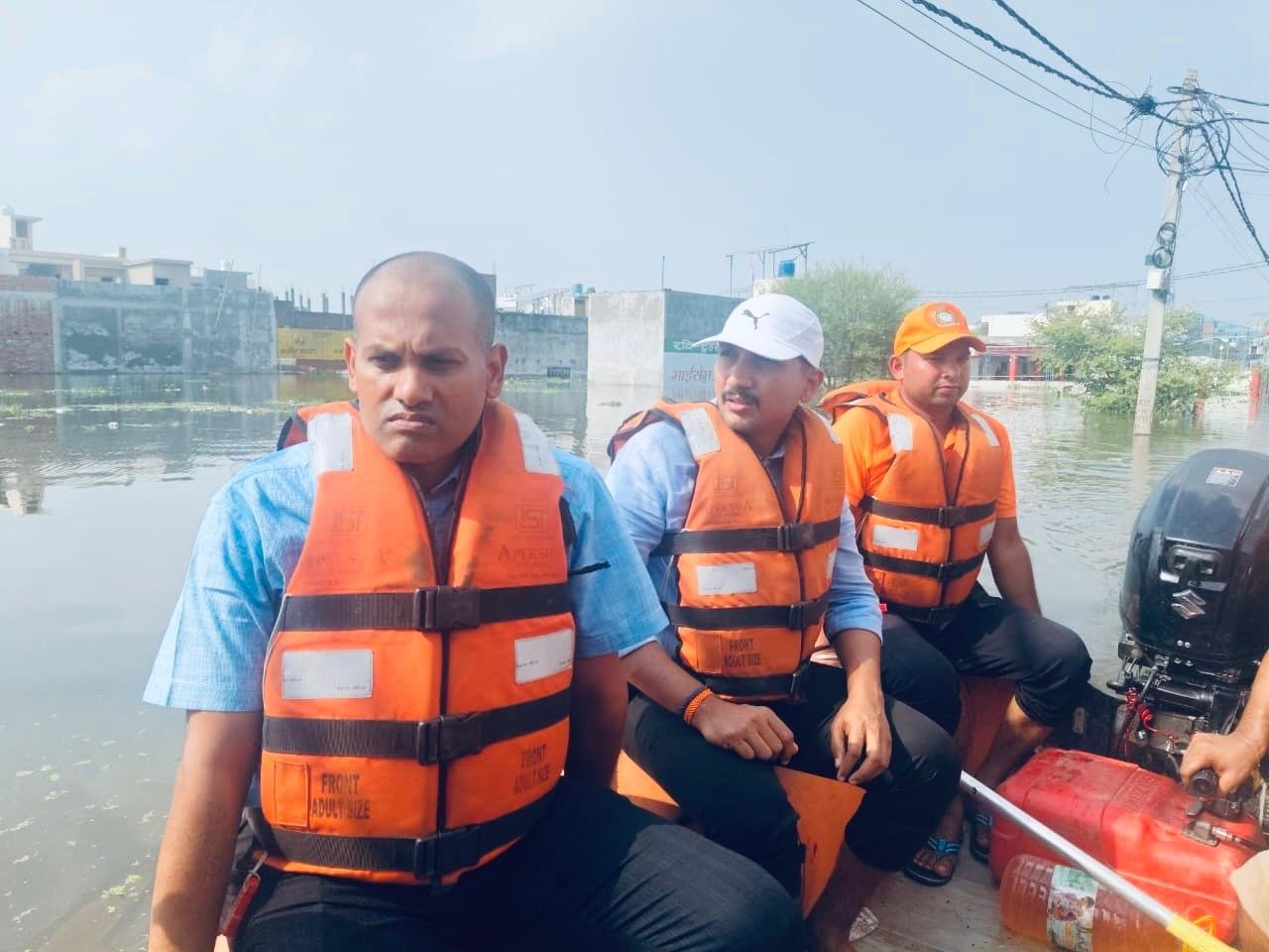Lucknow Flood Relief Operations Intensified on CM Yogi’s Directions