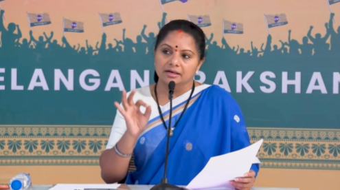 Kavitha Urges PM Modi to Intervene in Telangana Drought Crisis, Help Farmers