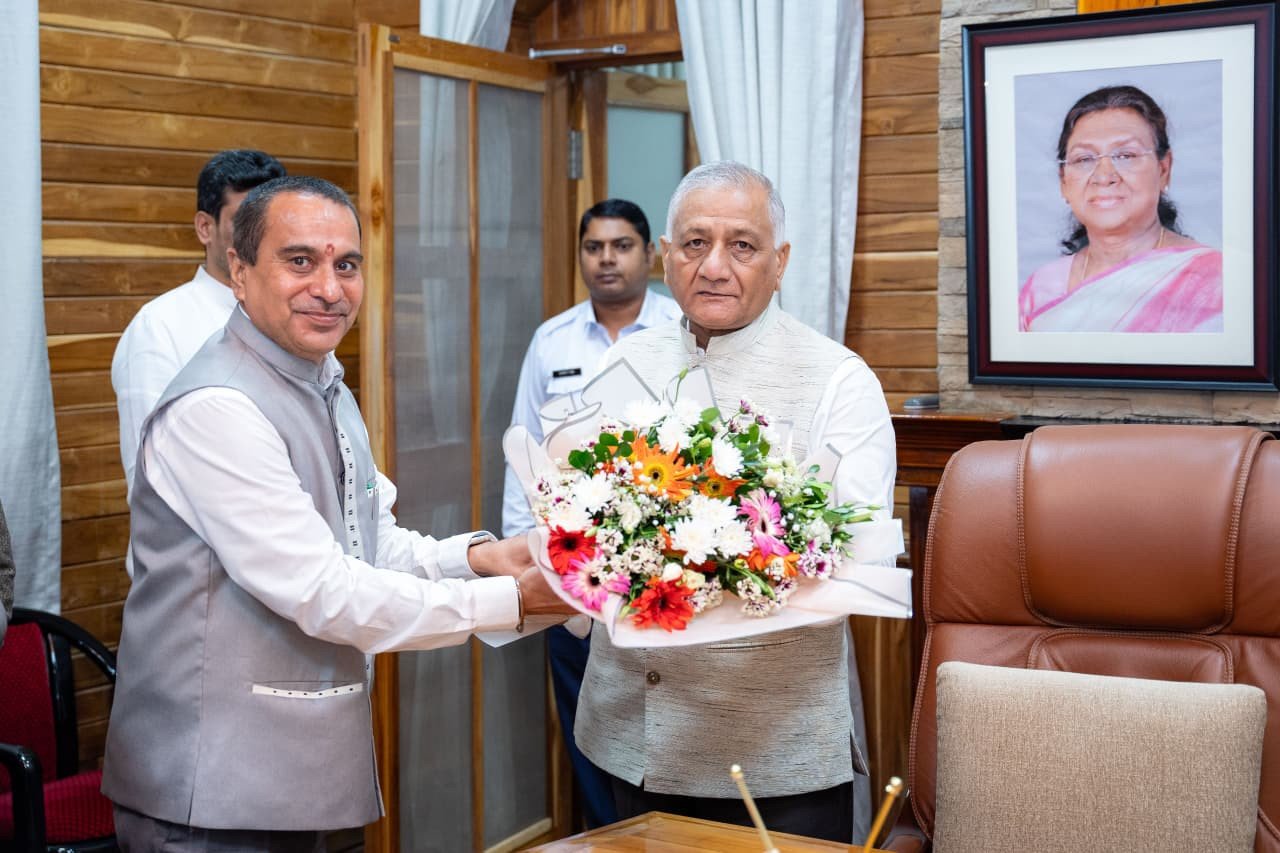 IRCON International Project Head briefs Governor on progress of Kaladan road project
