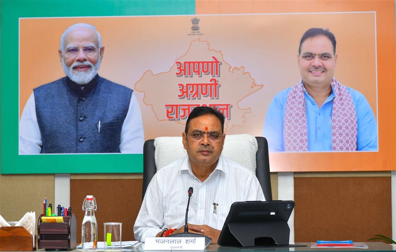 CM Bhajan Lal Sharma Sets 100-Day Roadmap to Transform Rajasthan Cities