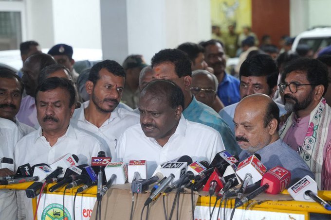 Kumaraswamy Warns of Statewide Protests Over SIR-Related Cases Against BJP, JD(S) Workers