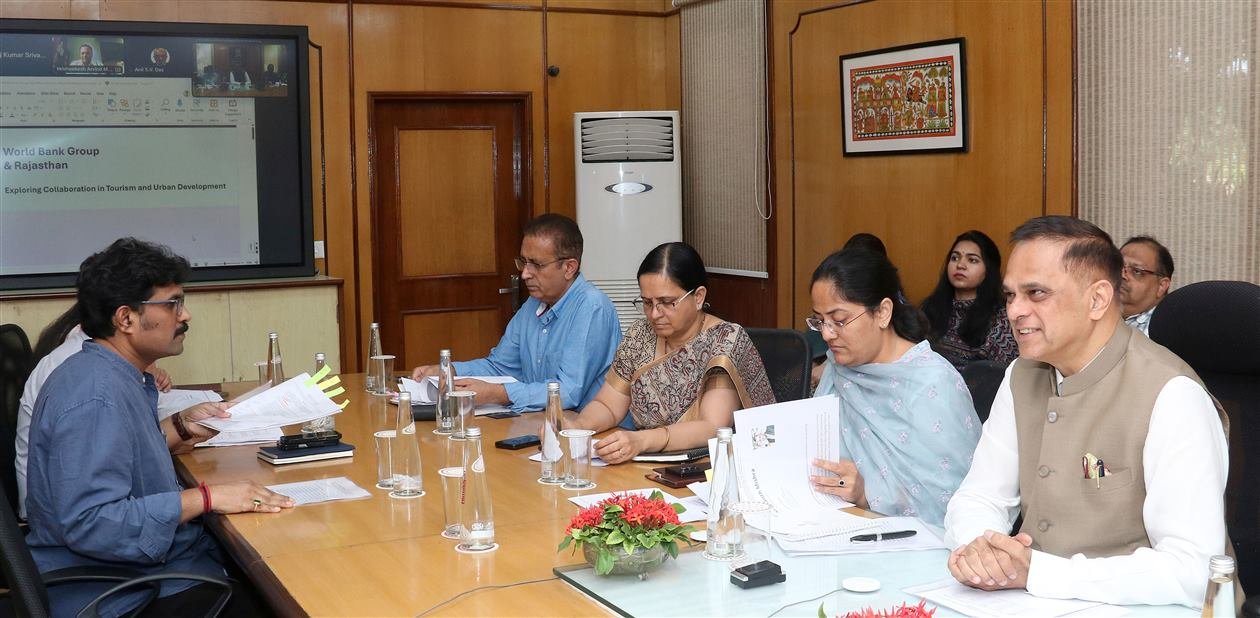 Rajasthan Chief Secretary Holds Talks With World Bank Executive Director on Economic Reforms