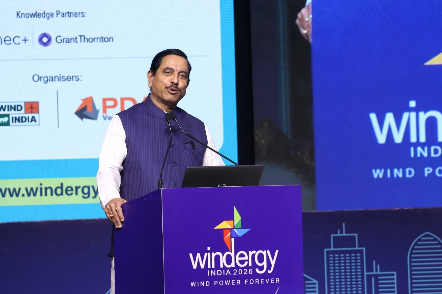 Pralhad Joshi inaugurates Windergy India 2026 in Chennai; Outlines Path to 100 GW Wind Capacity by 2030