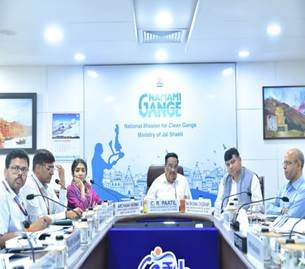 Jal Shakti Minister C.R. Paatil chairs 20th Meeting of Empowered Task Force on Ganga Rejuvenation